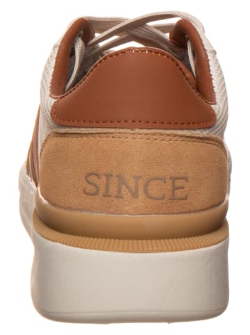 U.S. Polo Assn. Sneakersy w kolorze kremowo-jasnobrązowym