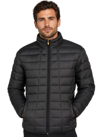 Geographical Norway Doorgestikte jas "Aipter" zwart