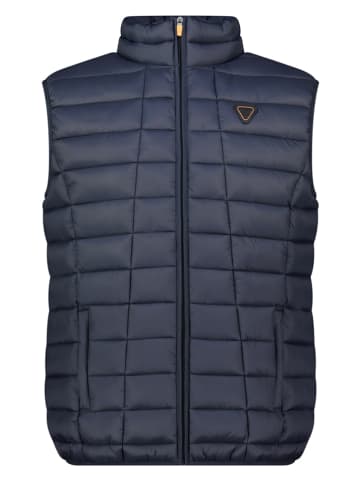 Geographical Norway Doorgestikte bodywarmer "Vaipter" donkerblauw