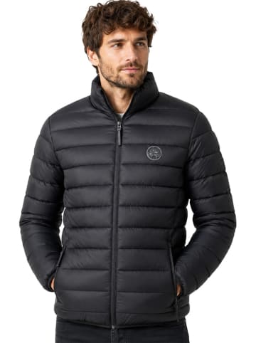 Geographical Norway Doorgestikte jas "Amiglobe" zwart