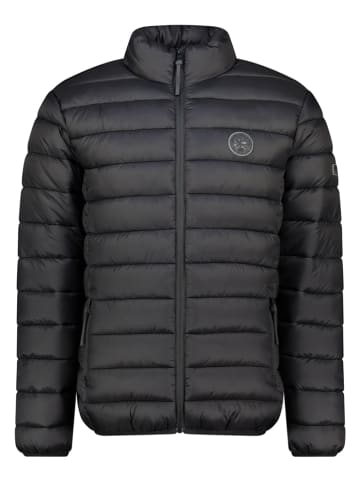 Geographical Norway Doorgestikte jas "Amiglobe" zwart