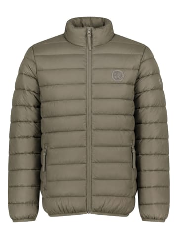 Geographical Norway Doorgestikte jas "Amiglobe" kaki