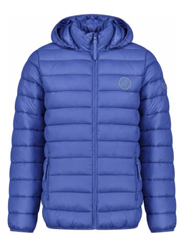 Geographical Norway Kurtka pikowana "Amiglobe" w kolorze niebieskim