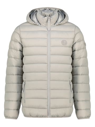 Geographical Norway Doorgestikte jas "Amiglobe" grijs