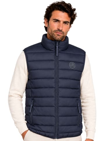Geographical Norway Steppweste "Vamiglobe" in Dunkelblau