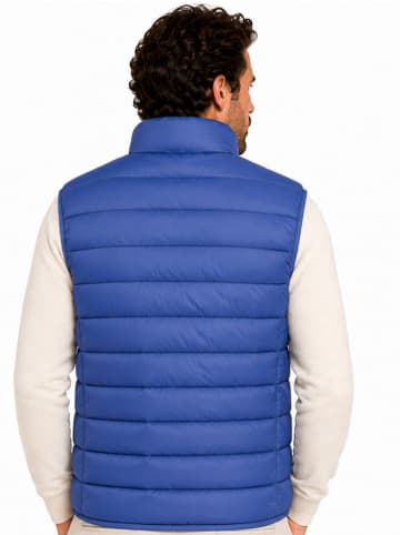 Geographical Norway Steppweste "Vamiglobe" in Blau