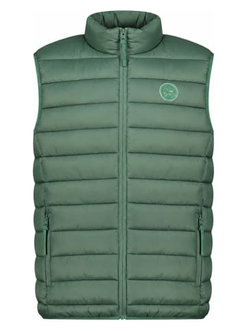 Geographical Norway Steppweste "Vamiglobe" in Grün