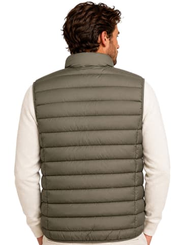 Geographical Norway Doorgestikte bodywarmer "Vamiglobe" kaki