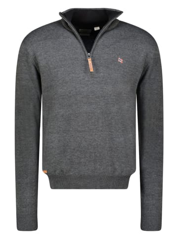 Geographical Norway Pullover "Fregate" in Anthrazit