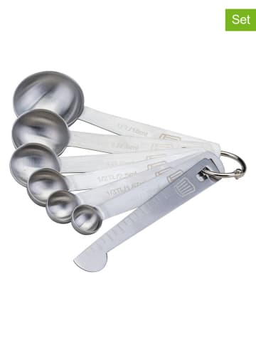Fackelmann 7tlg. Set: Edelstahl-Messlöffel - (L)13 cm