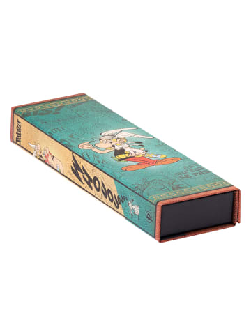 Paperblanks Etui ''Asterix de Galliër'' turquoise - (B)22 x (H)3 x (D)6,8 cm