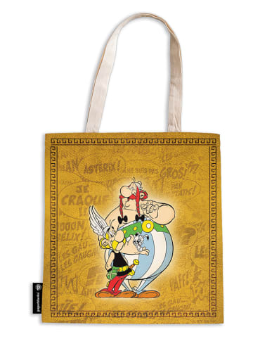 Paperblanks Boodschappentas ''Asterix & Obelix'' geel - (L)38 x (B)38 cm