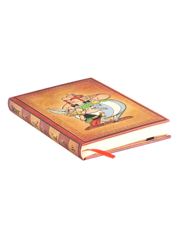 Paperblanks Liniertes Notizbuch ''Asterix & Obelix'' in Orange - (B)9 x (H)14 cm