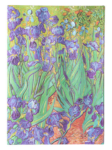 Paperblanks Schetsboek ''Van Goghs irissen'' meerkleurig - (B)20,5 x (H)30 cm