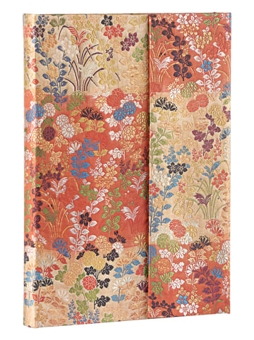 Paperblanks Adressbuch ''Kara-ori'' in Beige/ Orange - (B)12,5 x (H)18 cm