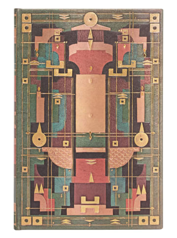 Paperblanks Liniertes Notizbuch ''Die Höhle des Löwen'' in Bunt - (B)9,5 x (H)14 cm