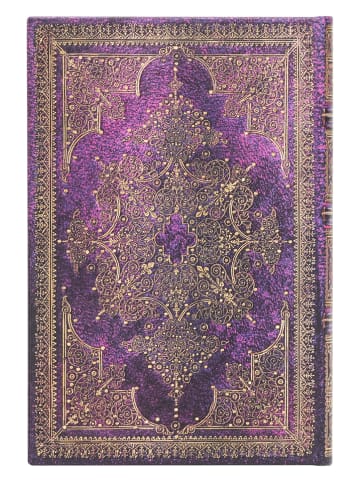 Paperblanks Liniertes Notizbuch ''Bijou'' in Lila - (B)9,5 x (H)14 cm