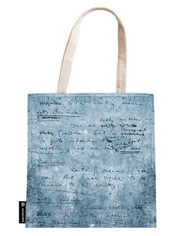 Paperblanks Boodschappentas '' Wilde, The Importance of...'' blauw - (L)38 x (B)38 cm