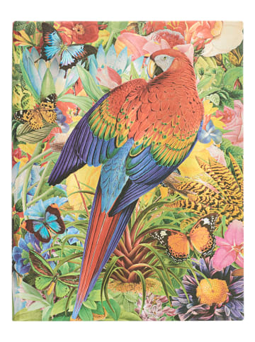 Paperblanks Blanco notitieboek ''Tropische tuin'' meerkleurig - (B)18 x (H)23 cm