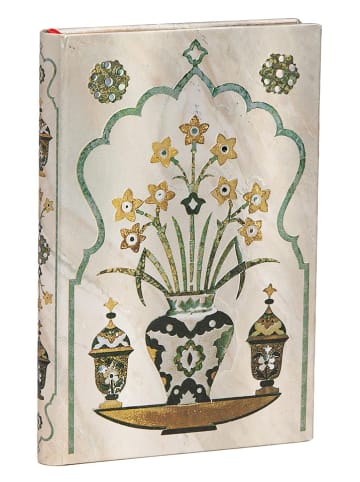 Paperblanks Notatnik "Shah" w kolorze beżowym w linie - 9,5 x 14 cm