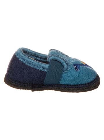 lamino Hausschuhe "Bobby Dino" in Blau