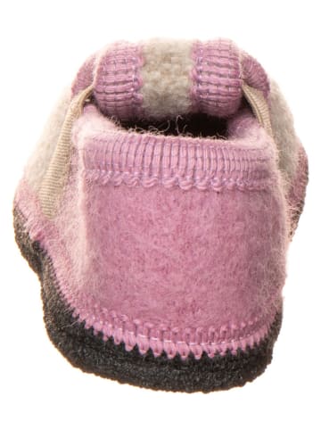lamino Hausschuhe "Bobby Kätzchen" in Rosa