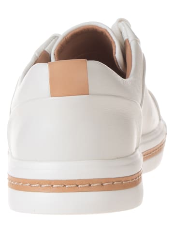 Clarks Leren sneakers "Un Maui Lace" wit