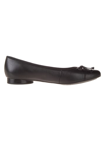 Clarks Leren ballerina's "Loreleigh Rae" zwart