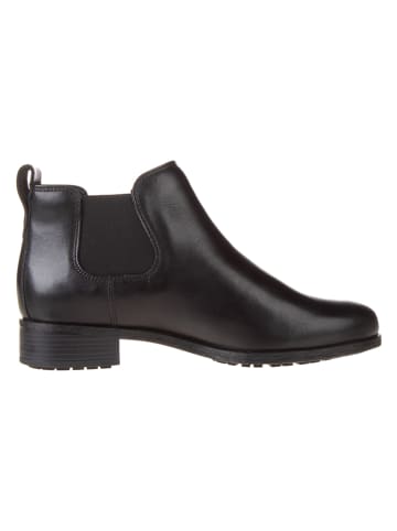 Clarks Leder-Chelsea-Boots "Havisham Top" in Schwarz