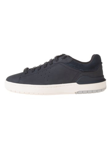 Clarks Leren sneakers "Courtlite2 Run" donkerblauw