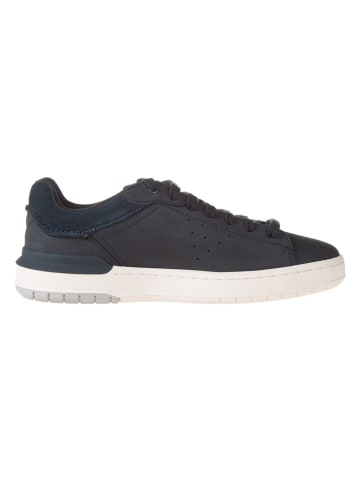 Clarks Leren sneakers "Courtlite2 Run" donkerblauw