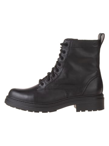 Clarks Skórzane botki "Orinoco3 Style" w kolorze czarnym