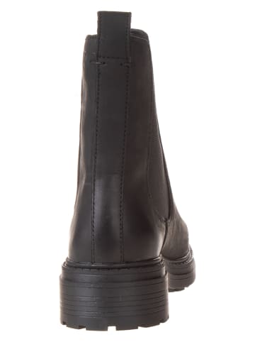 Clarks Skórzane sztyblety "Orinoco3 Top" w kolorze czarnym