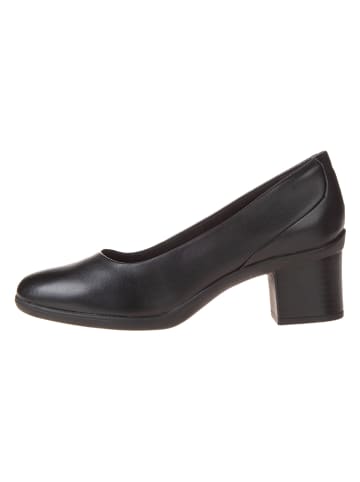Clarks Leder-Pumps "Shaya Poppy" in Schwarz