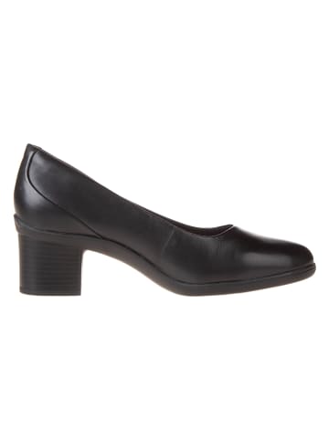 Clarks Leder-Pumps "Shaya Poppy" in Schwarz