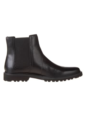 Clarks Skórzane sztyblety "Berwick" w kolorze czarnym