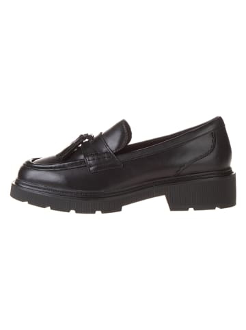 Clarks Skórzane mokasyny "Lauryl Tassel" w kolorze czarnym