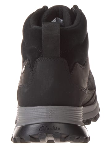 Clarks Leren trekkingschoenen "TrekHi GTX" zwart