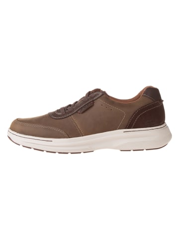Clarks Leren sneakers "Craftwell" bruin