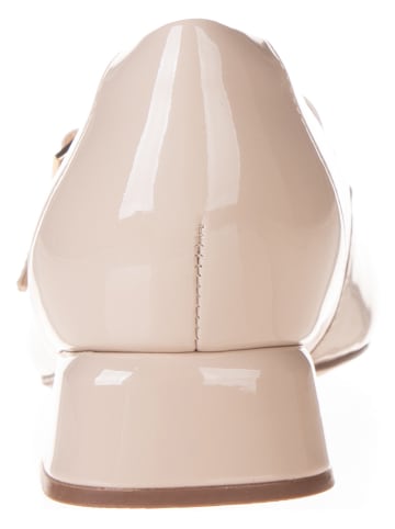 Clarks Leren pumps met riempje "Daiss30" beige