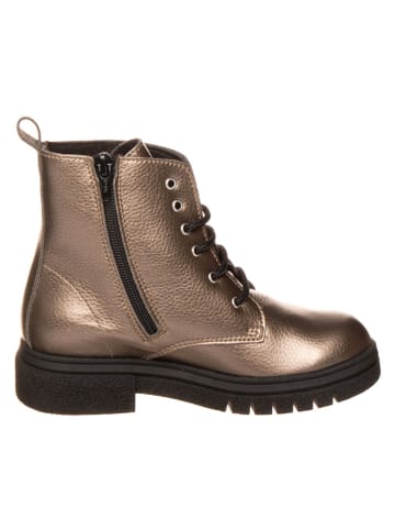 lamino Boots in Gold