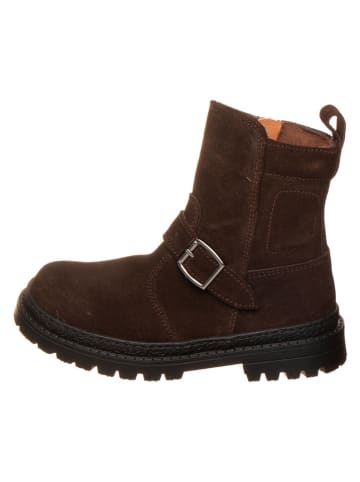 lamino Leder-Boots in Braun