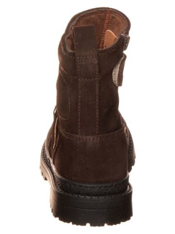 lamino Leder-Boots in Braun