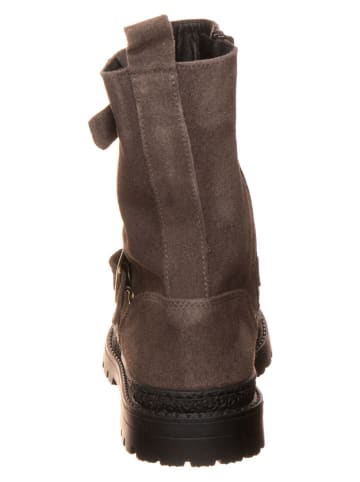 lamino Leder-Boots in Braun