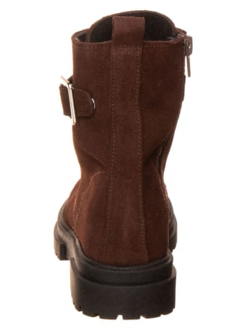 lamino Leder-Boots in Braun