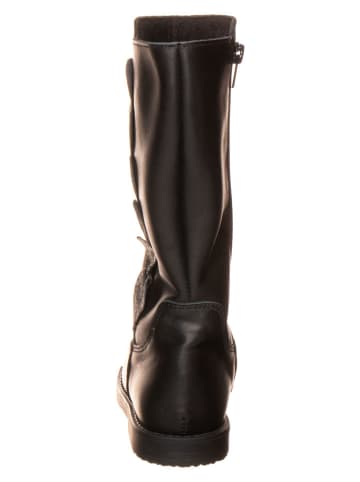 lamino Leder-Stiefel in Schwarz