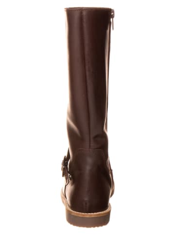 lamino Leder-Stiefel in Braun