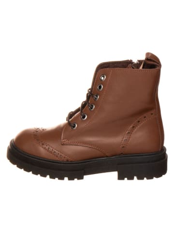 lamino Leder-Boots in Braun