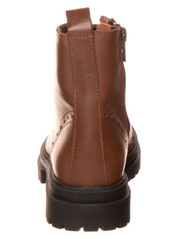 lamino Leren boots bruin
