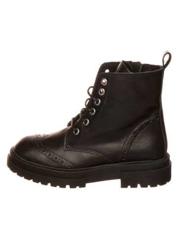 lamino Leren boots zwart